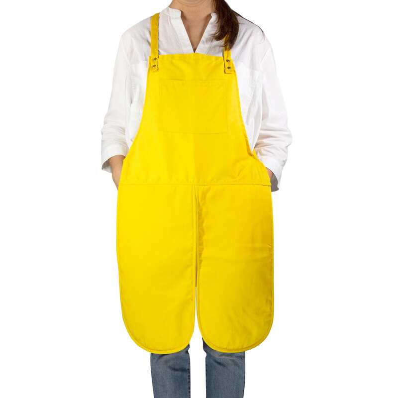 Apron w/ Built-in Oven Mitts