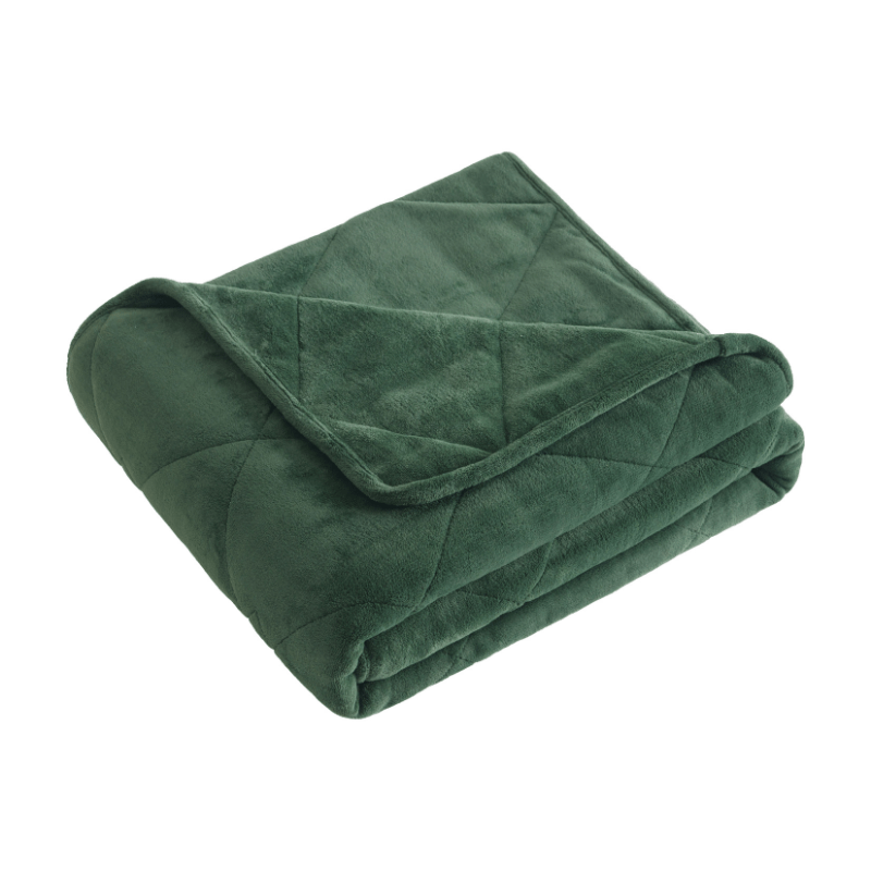 Dream Theory Machine Washable Butter Velvet weighted blanket Green / 60"x80" WB-BUTVL-GRN18
