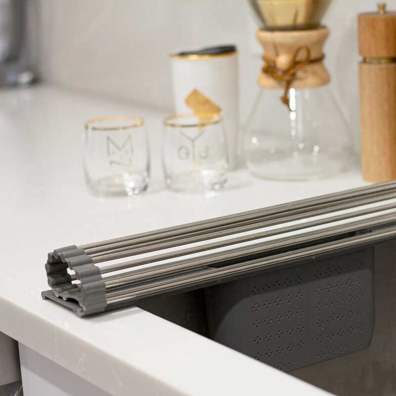Over the Sink Rack with Utensil Organizer A679496