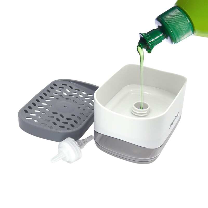 Soap Dispenser & Sponge Holder for Kitchen A678512