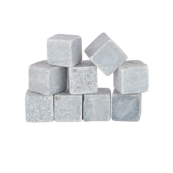 10 Piece Glacier Rocks SoapStone Ice Cube Set 2350