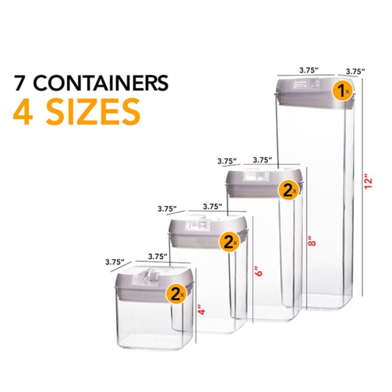 14 Piece Airtight Food Storage Containers PG93974-14pc