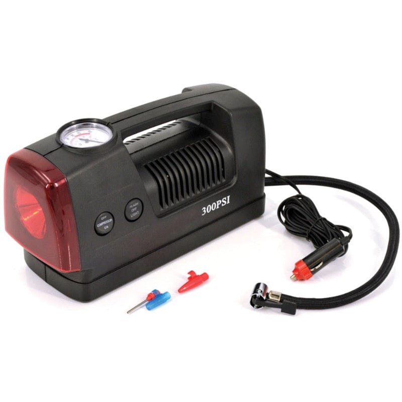 3-in-1 Roadside Air Compressor with Flashlight PG93943