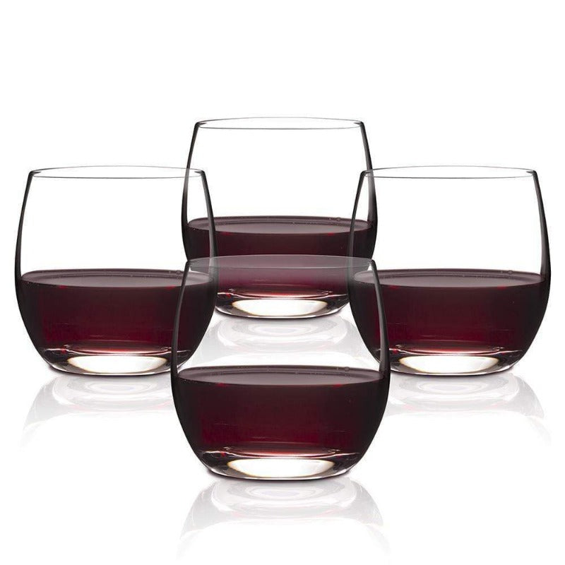 5 Piece Stemless Wine Glass Decanter Set PG20013