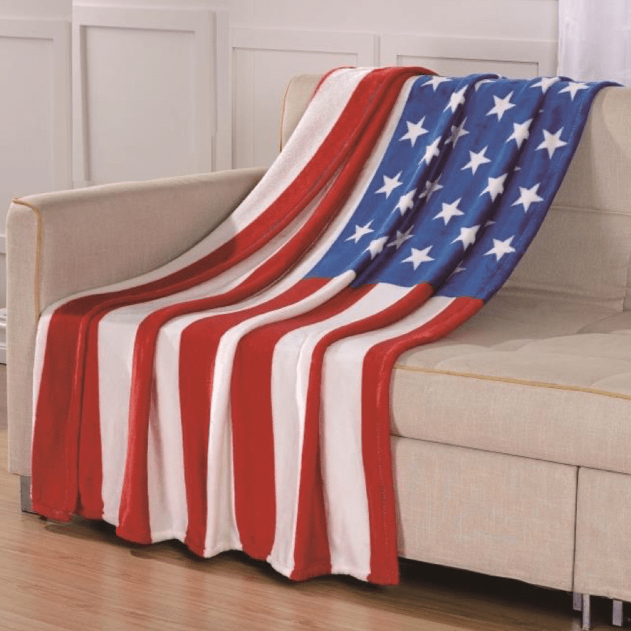 American Flag 50" X 70" Throw Blanket 111645