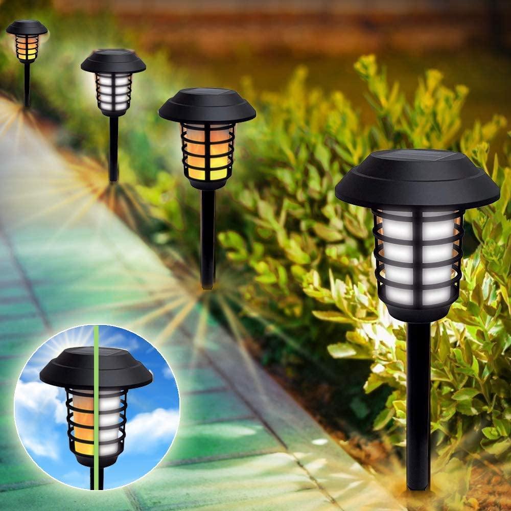 Bell and Howell Solar Landscape Flickering Pathway Lights