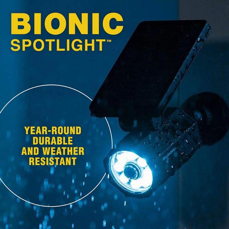 Bell + Howell Solar Motion Sensored Bionic Spotlight EM2963