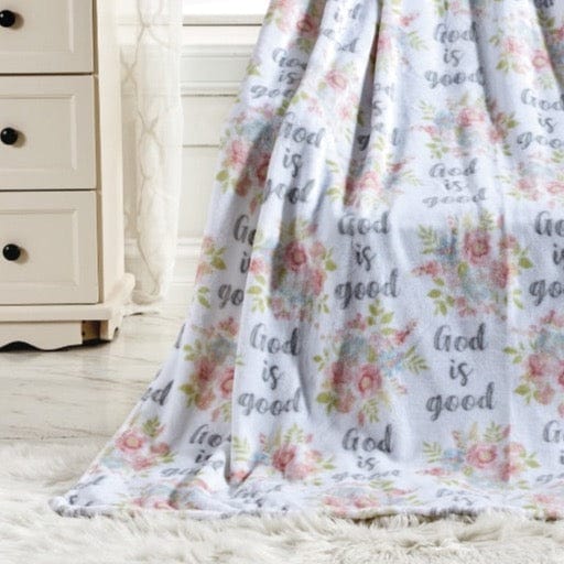 Blessed Luxe Overized Microplush 50" x 70" Throw Blanket 166355
