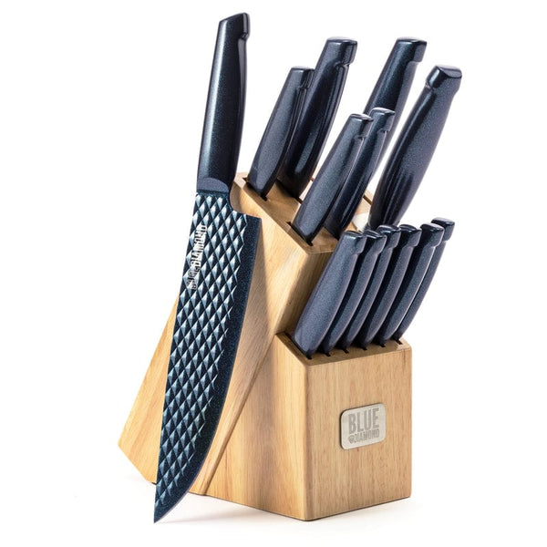 Professional Kitchen Knife Set – 7pcs Calcutta Marble Kitchen Knives – 360  Degree Rotating Knife Block Sharp Stainless Steel Blades – by Nuovva