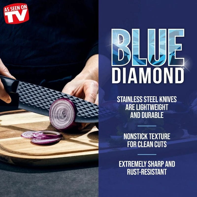 Blue Diamond Sharpstone Stainless 4pc Knives CC005568-001