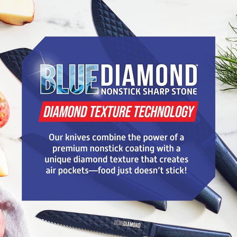 Blue Diamond Sharpstone Stainless Steel 4pc Knife Set CC005568-001