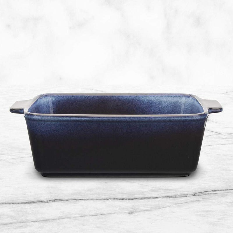 Brilliant Blue Stoneware Loaf Pan PG94056