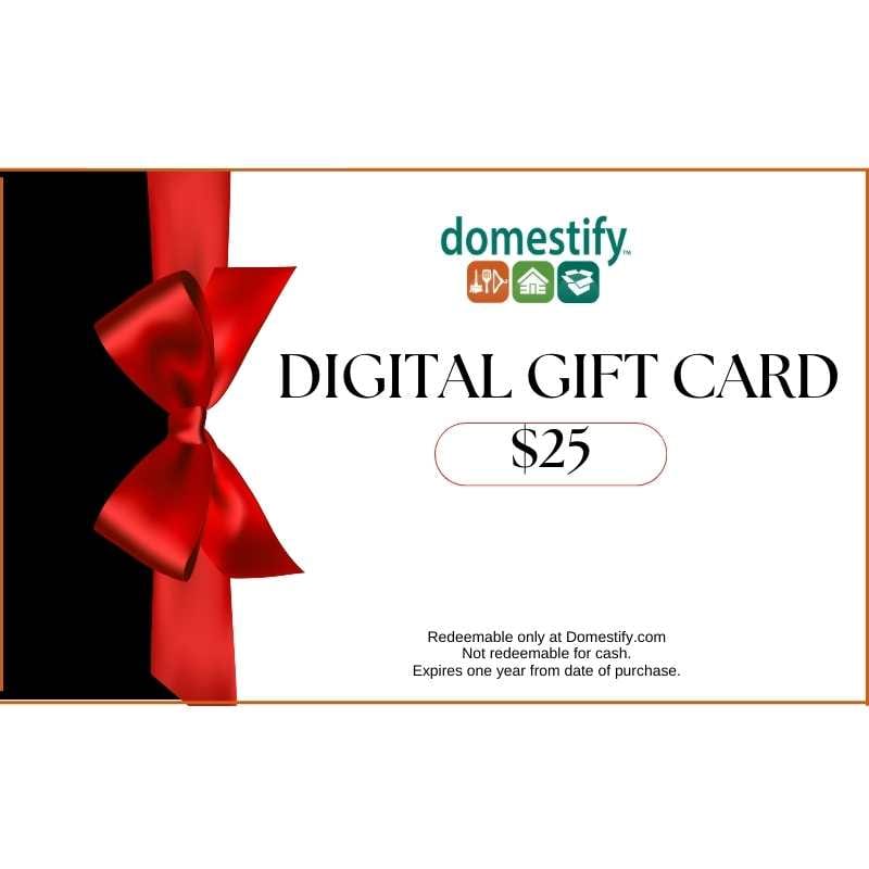 Domestify Gift Card $25.00 25