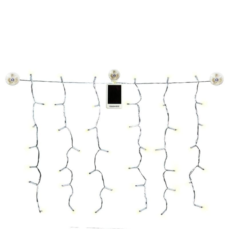 Drapelites Solar LED Indoor Window String Lights