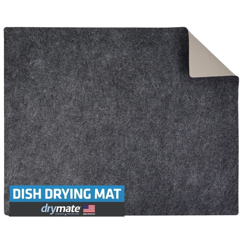 Drymate Low-Profile Dish Drying Mat Charocoal KDM1924CP