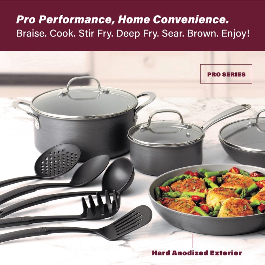 GET CORRECT INFO FROM LOUISE Granite Stone Pro Chalk Nonstick Pots and  Pans - 13 Piece Set EM8310