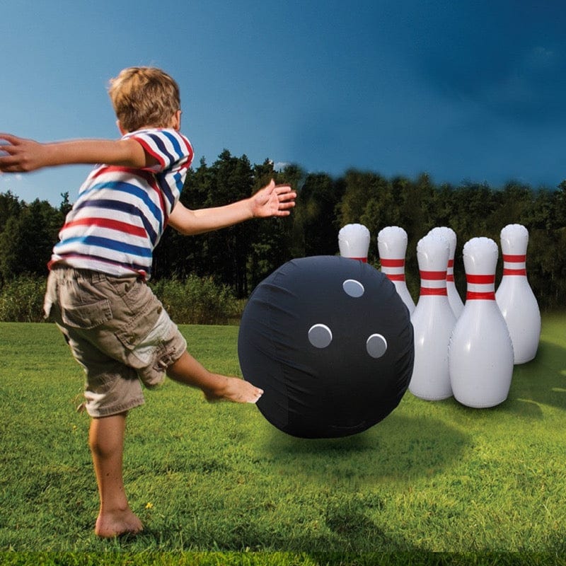 Giant Inflatable Bowling Game With Pump 4826