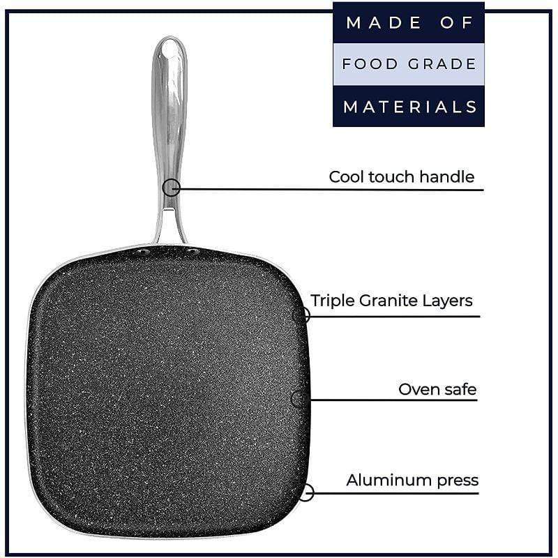 GraniteStone Non-Stick 10.5" Griddle Pan EM2593