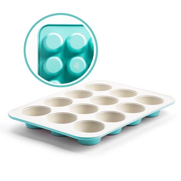 GreenLife 12 Cup Non-Stick Ceramic Muffin Pan BW000056-002