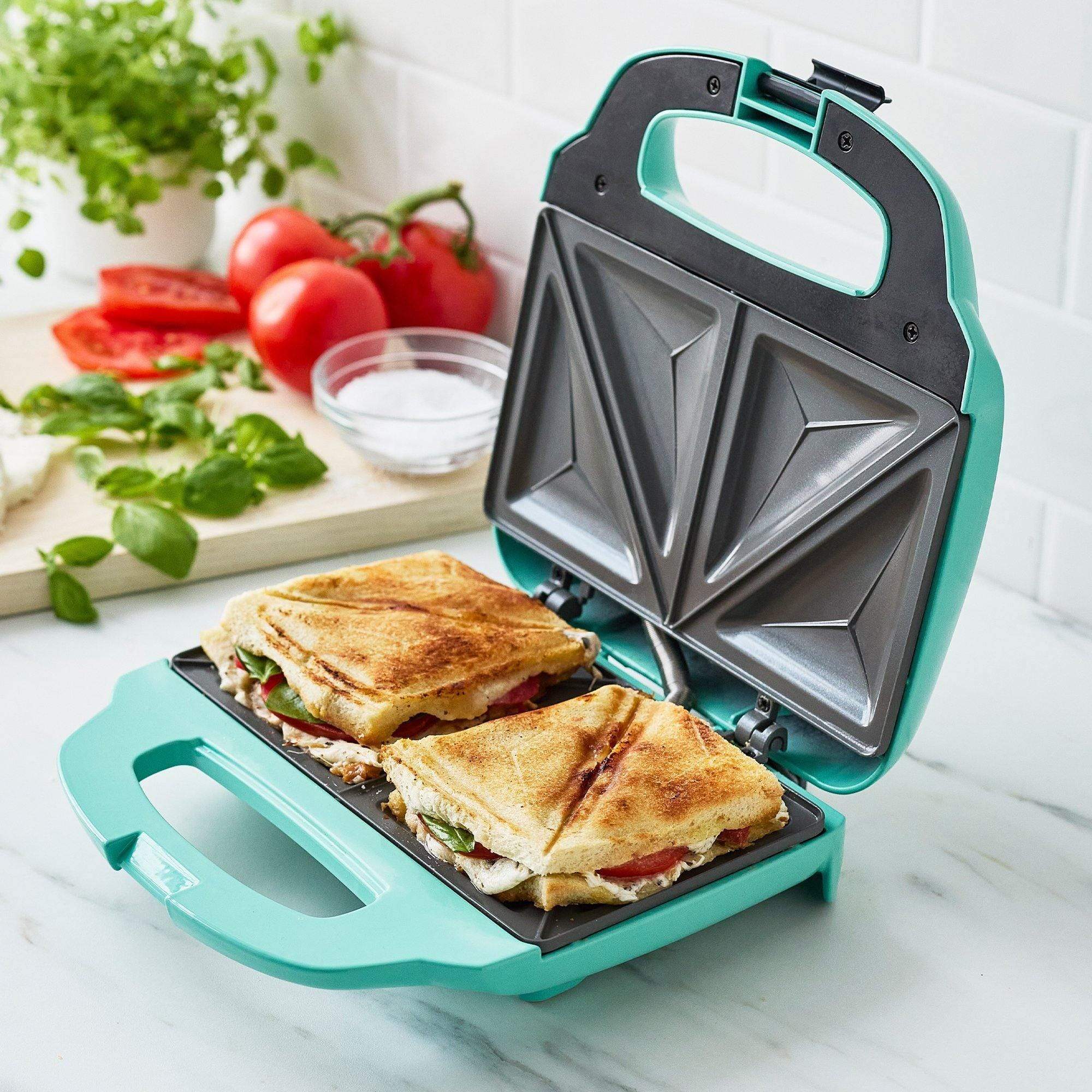 GreenLife Sandwich Pro Sandwich Maker Turquoise CC003726-002