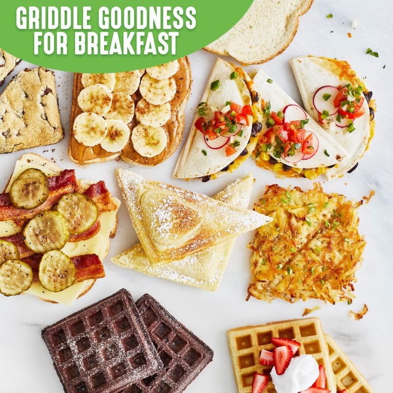 GreenLife Waffle & Sandwich Duo