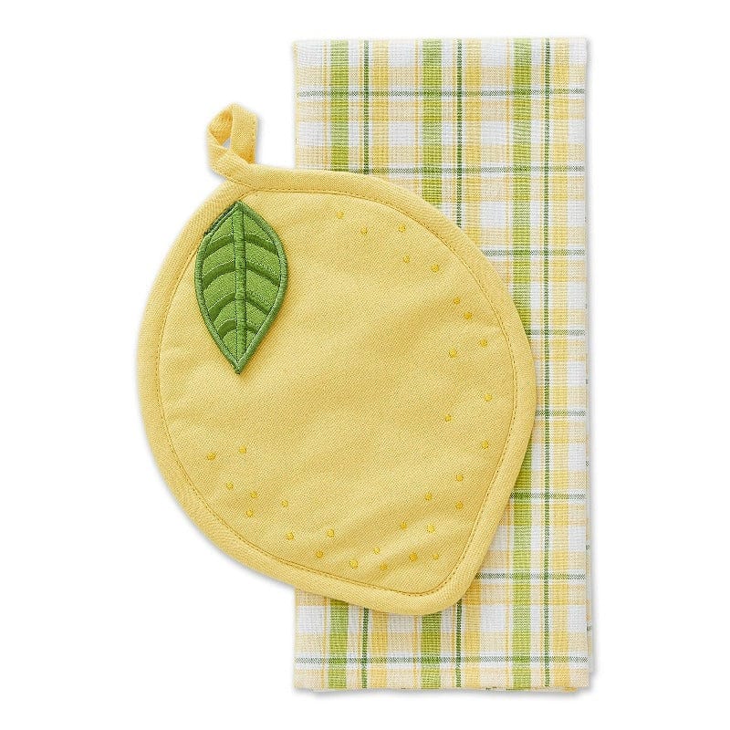 Lemon Potholder and Towel Gift Set 753120
