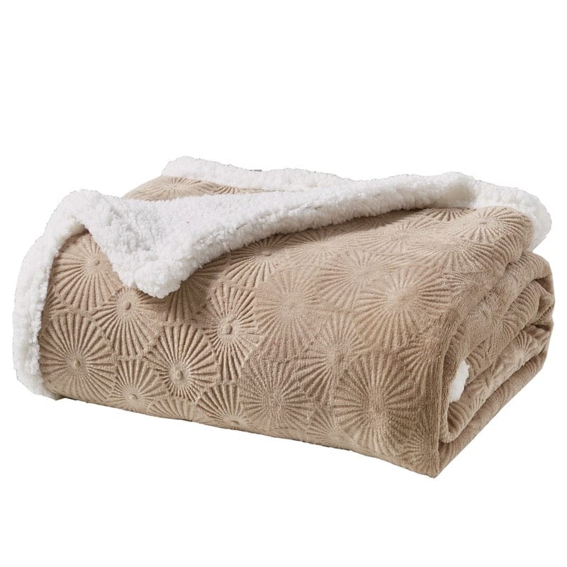 Louvre 50" x 60" Sherpa Throws