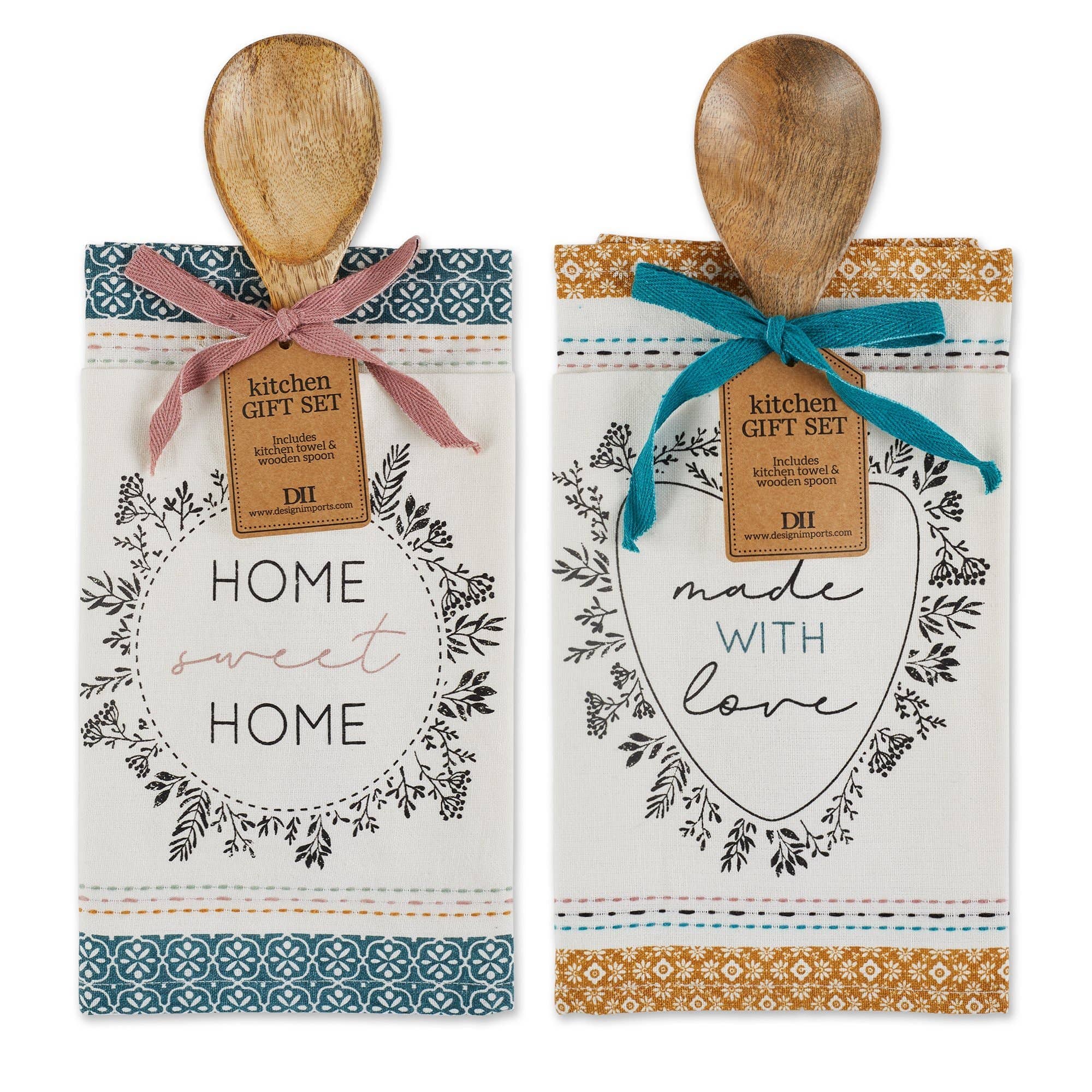 Lovely Home Dishtowel and Spoon Gift Set