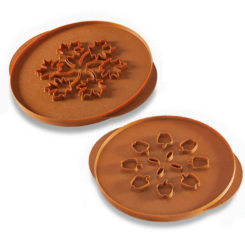 Nordic Ware Pie Top Cutter, Leaves & Apples