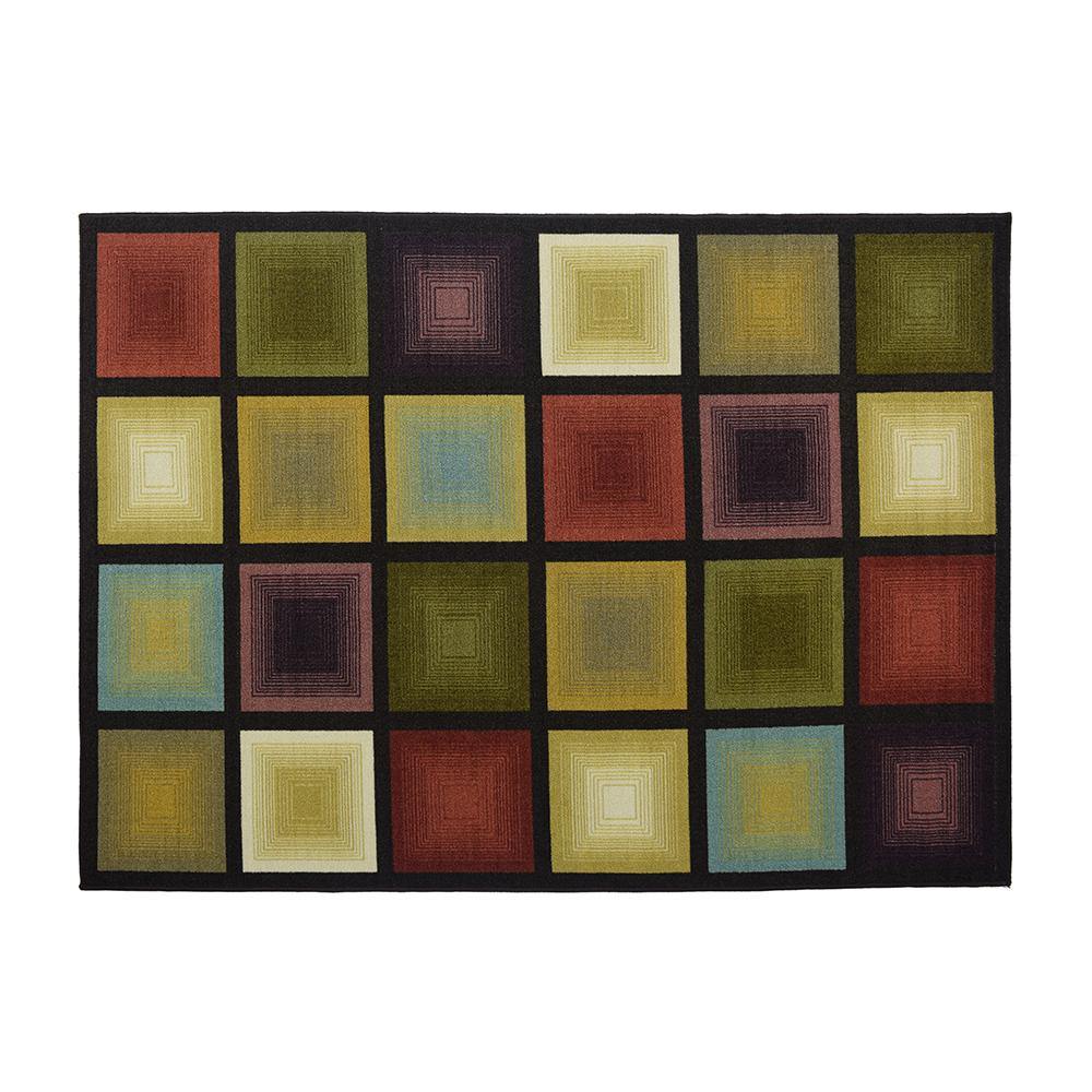 Optic Squares Large Area Rug OPT-59X83