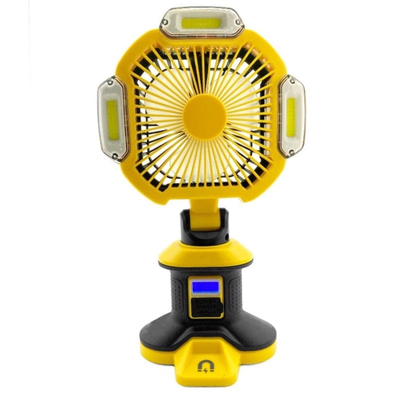 Q Beam Cyclone Rechargeable LED Worklight Fan MX-G11003