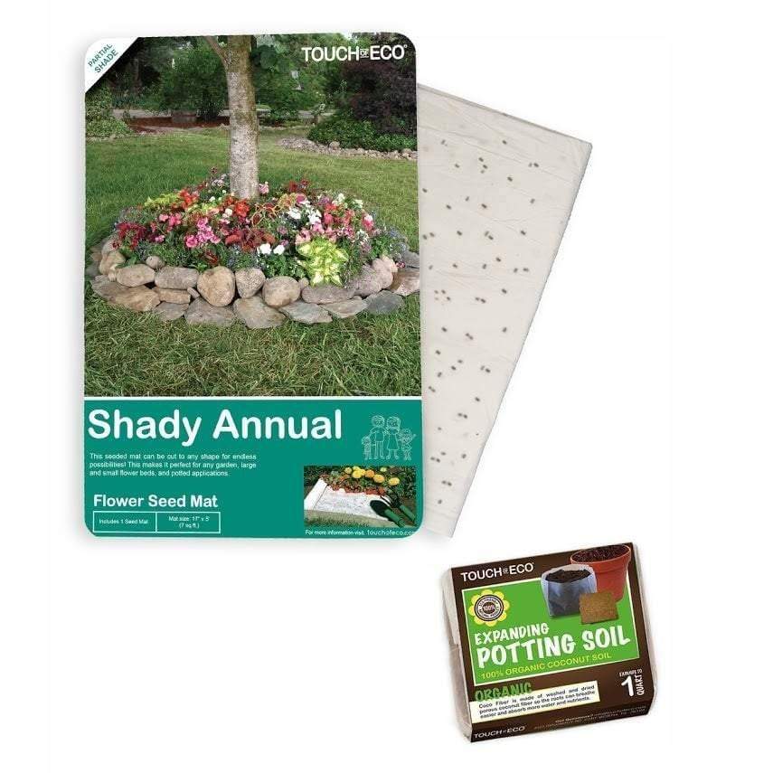 Shady Annual Pre-Seeded Flower Mat with Soil 3051