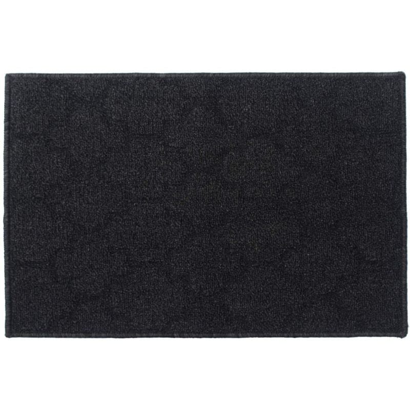 Solid Ogee Berber Rugs 20" x 30" / Charcoal 8225-20X30-CHL