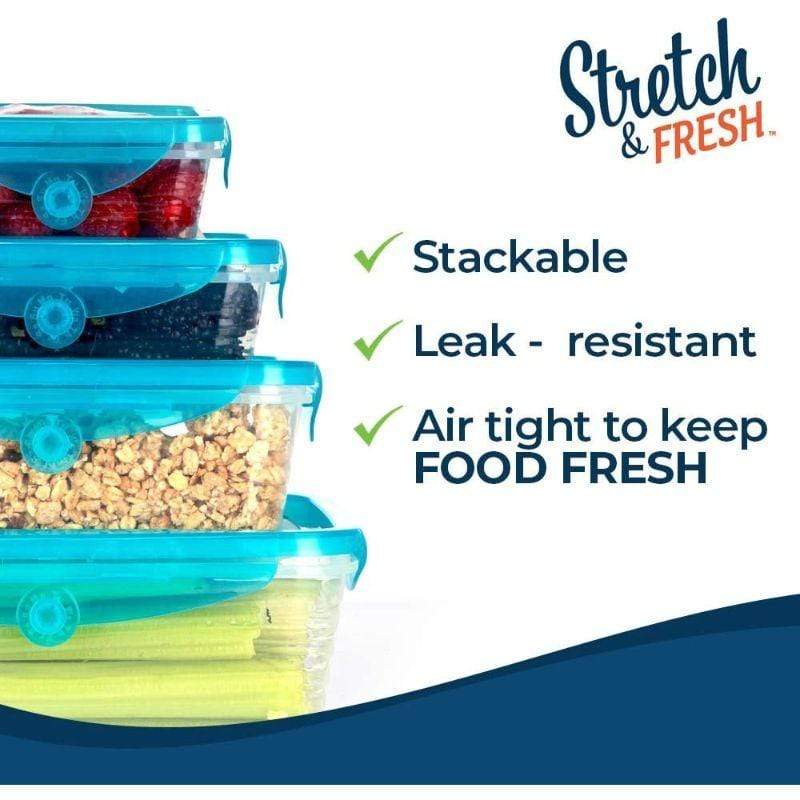 Stretch and Fresh 12 Piece Food Storage Container Set EM7415