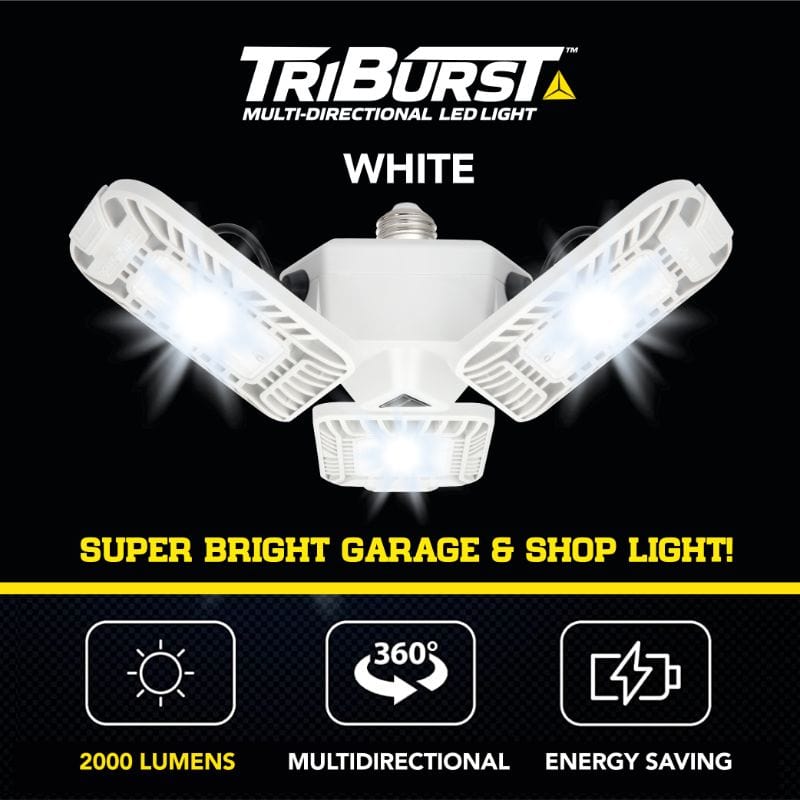 Triburst White 2000 Lumens Ceiling Light EM8532