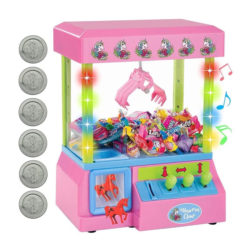 Unicorn Arcade Claw Machine Coin Game with Music and Lights NEED UPC 5209