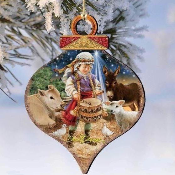 Wooden Holiday Ornaments by Dona Gelsinger